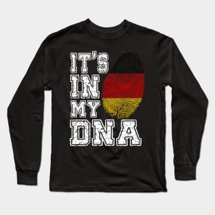 It's In My DNA Germany - German Gift Long Sleeve T-Shirt